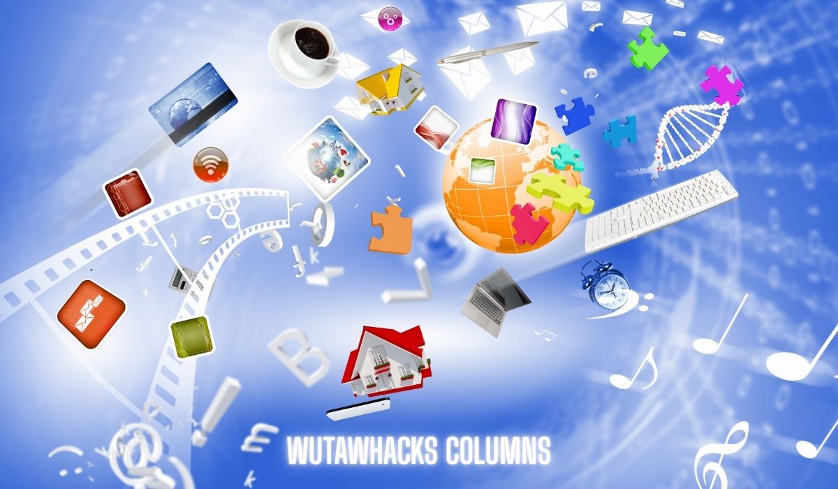 The image appears to be a logo or header with the text "MUTAMHACKS COLUMNS" in stylized lettering. The design suggests it could be part of a branding identity for a column series, blog, or creative project. The typography is bold, with a modern or tech-inspired aesthetic, possibly hinting at themes like hacking, innovation, or commentary. The background is not described, but the focus is on the text as the central element.