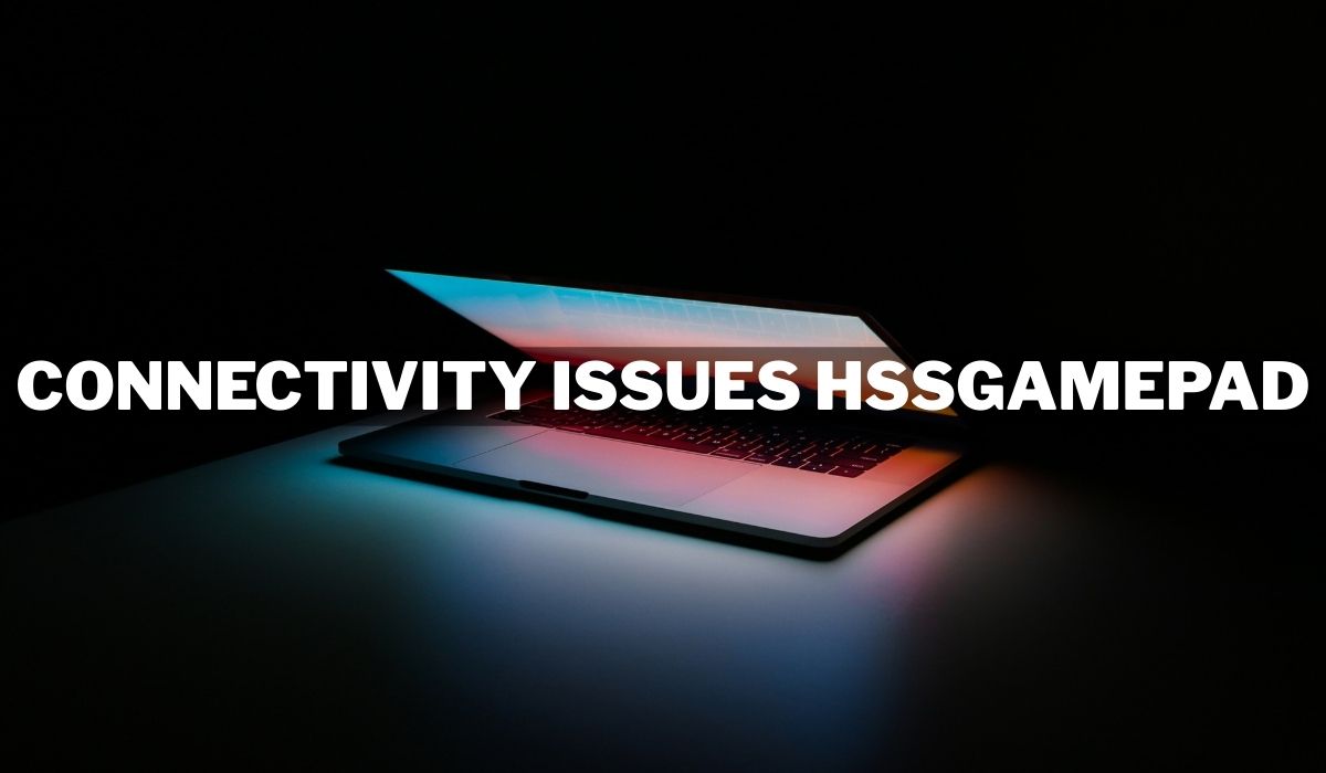 An error message or troubleshooting guide titled "Connectivity Issues HSSGAMEPAD" for a wireless game controller.
