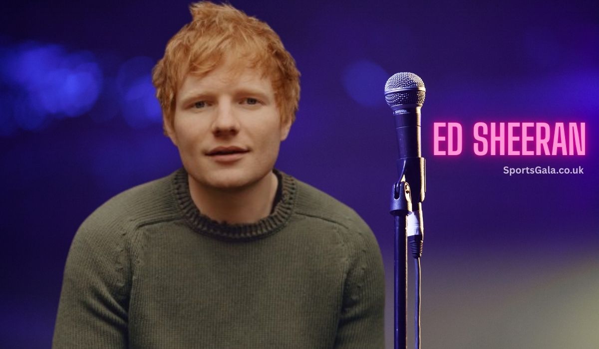 A promotional image of the singer Ed Sheeran for SportsGala.co.uk. Ed sheeran details the lovestruck jitters in sweet new single.